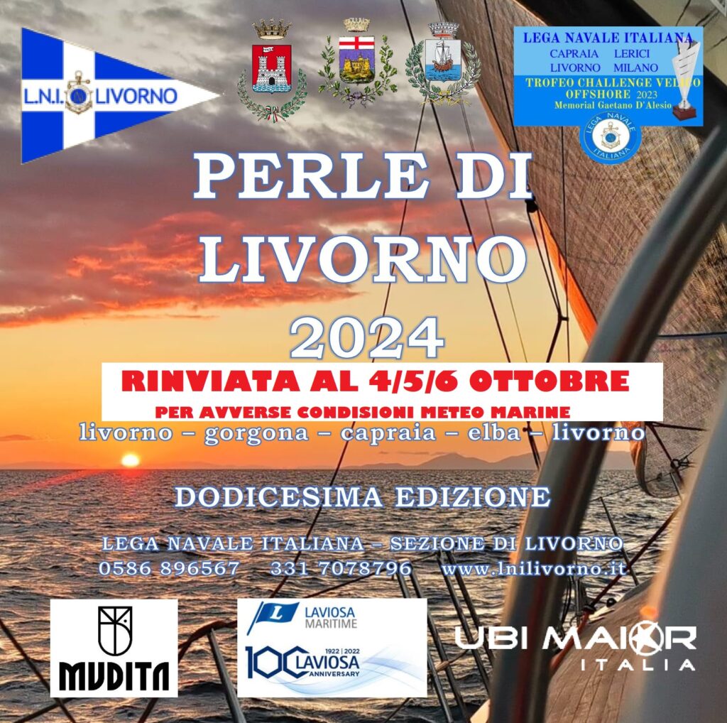 PERLE DI LIVORNO 2024 – ISTRUZIONI DI VELEGGIATA